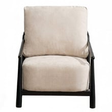 Moiren Liberty Rubberwood Accent Chair